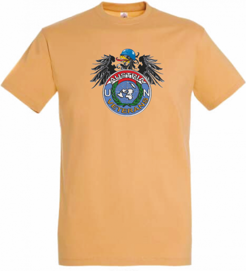 *T-Shirt UN Veterans Sol Imperial Logo mit Adler groß - zum Schließen ins Bild klicken