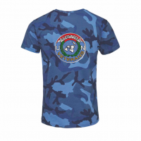 *T-Shirt UN Veterans Camouflage Logo groß