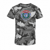 T-Shirt UN Veterans Camouflage Logo klein