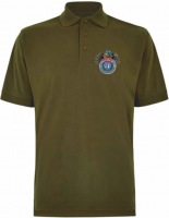 Premium Polo UN Veterans Logo mit Adler klein (5 Farben)