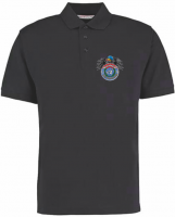 Premium Polo UN Veterans Logo mit Adler klein (5 Farben)