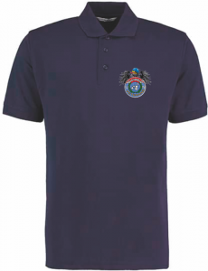 Premium Polo UN Veterans Logo mit Adler klein (5 Farben)