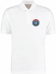 Premium Polo UN Veterans Logo klein (5 Farben)