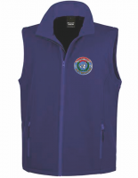 Softshell Gilet Result UN Veterans Logo klein (2 Farben)