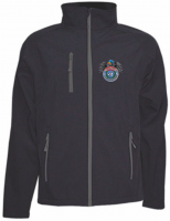 Softshell Jacke UN Veterans Logo mit Adler klein (2 Farben)