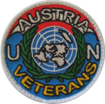 *UN Veterans gestickter Patch (Mit Klett und Gegenklett)