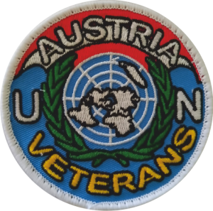 *UN Veterans gestickter Patch (Mit Klett und Gegenklett)