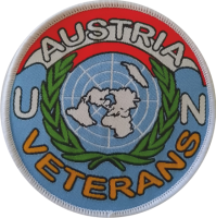 *UN Veterans gewebter Patch (zum Aufbügeln oder Aufnähen)