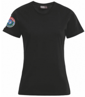 Premium T-Shirt Damen UN Veterans Logo klein Ärmel