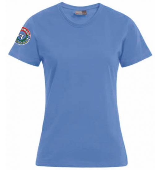 Premium T-Shirt Damen UN Veterans Logo klein Ärmel - zum Schließen ins Bild klicken