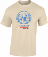 T-Shirt UNFICYP SWEDCON desert UN sign