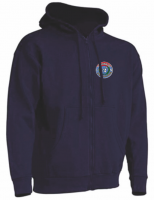 Sweatjacke mit Kapuze UN Veterans Logo klein (3 Farben)